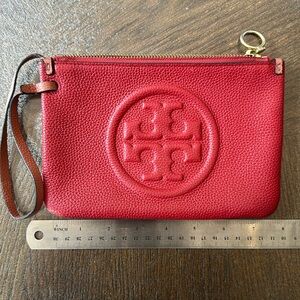 TORY BURCH Red Wristlet